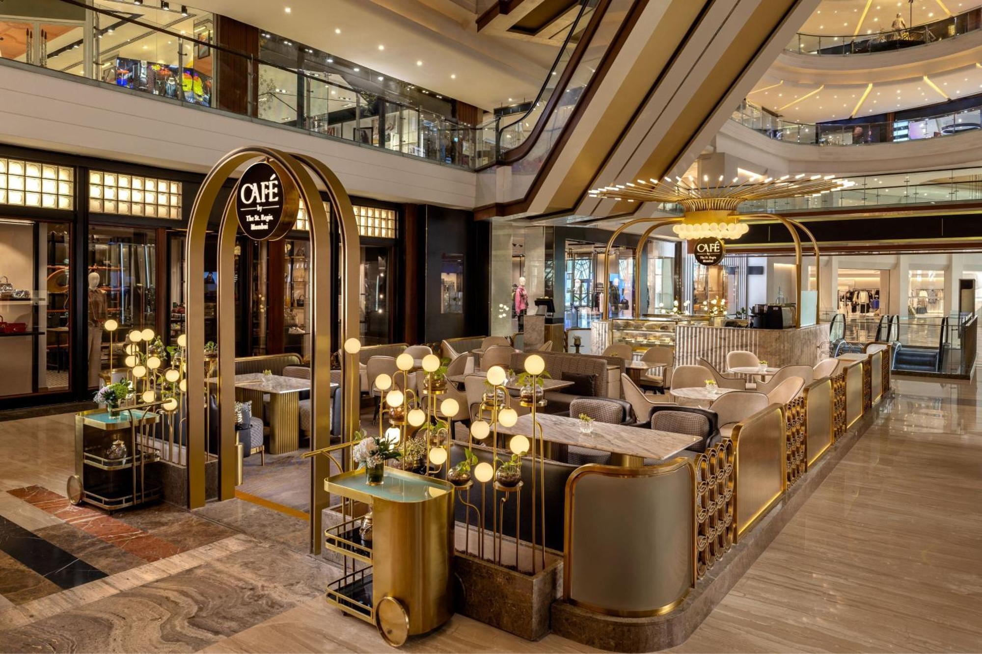 The St. Regis Mumbai Bombaim Exterior foto Café by the Bay