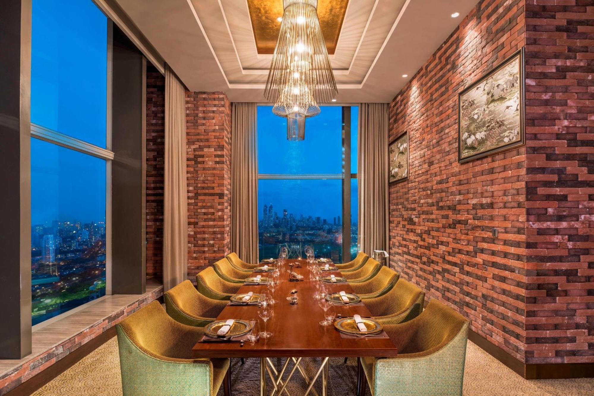 The St. Regis Mumbai Bombaim Exterior foto The Private Dining Room at the restaurant